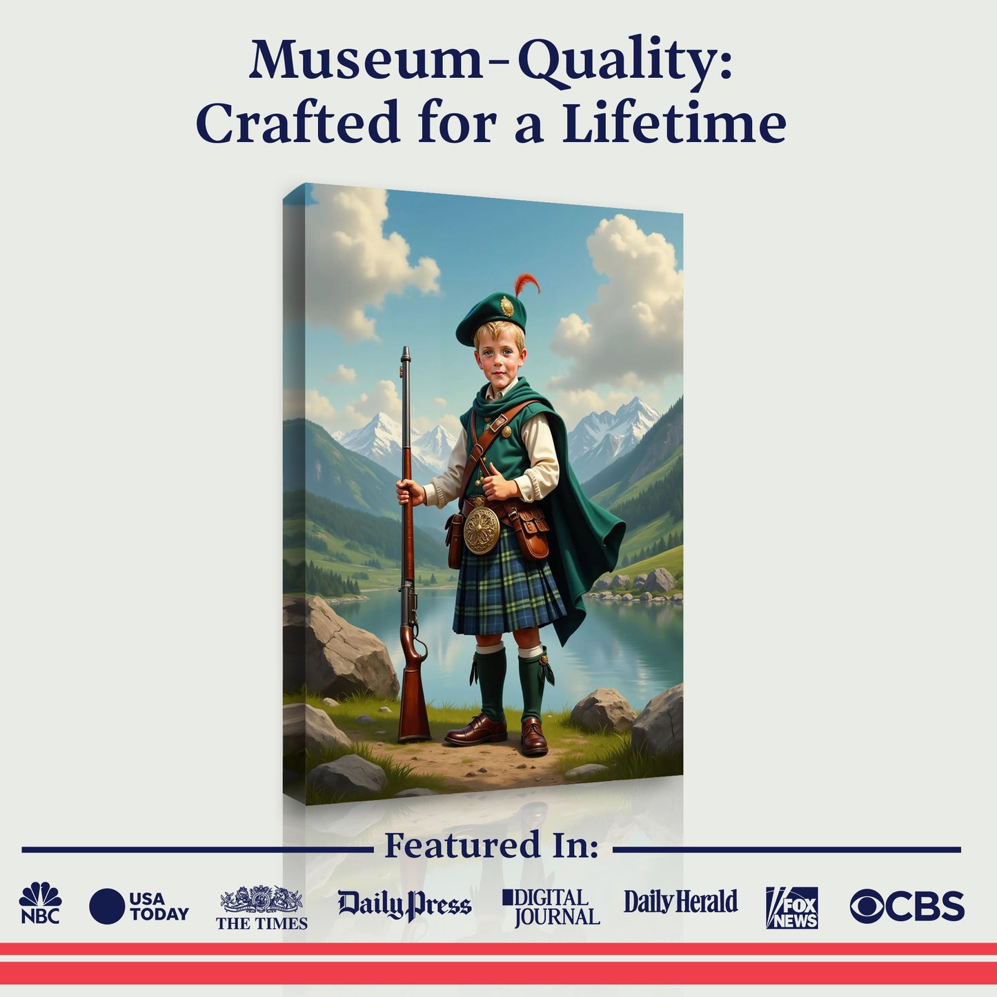Der schottische Highlandheld