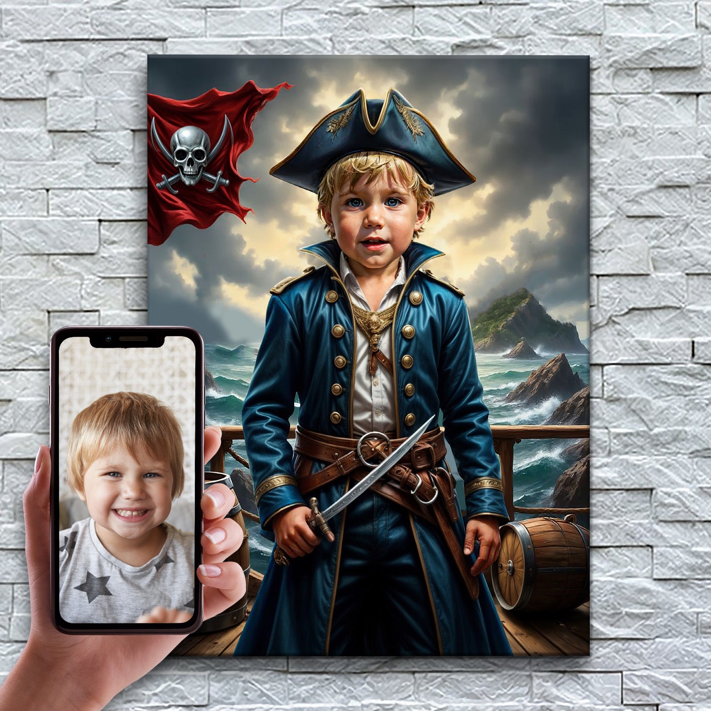 Der waghalsige Piratenkapitän