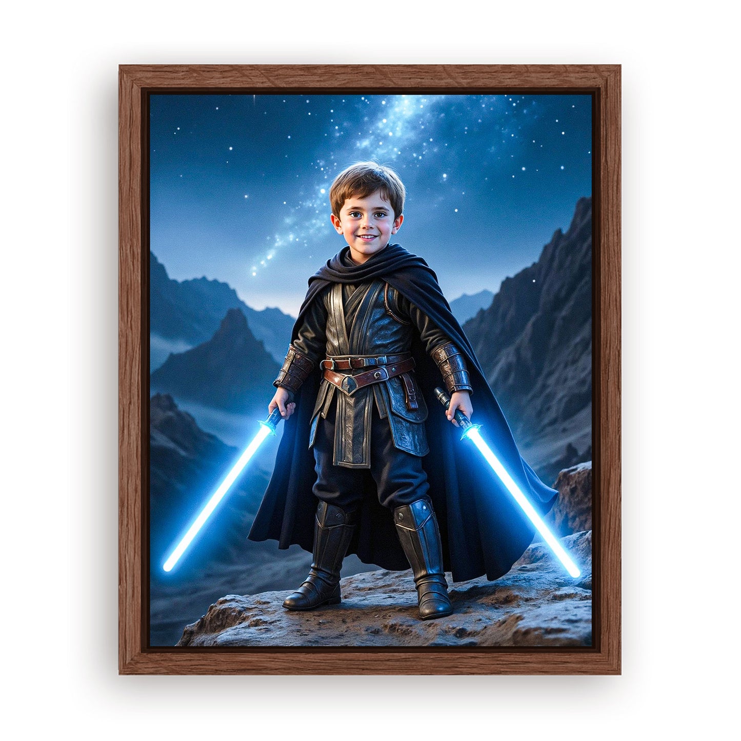 Save 33% When You Add A Frame To Your 10x08 'The Sky Guardian' Canvas Now