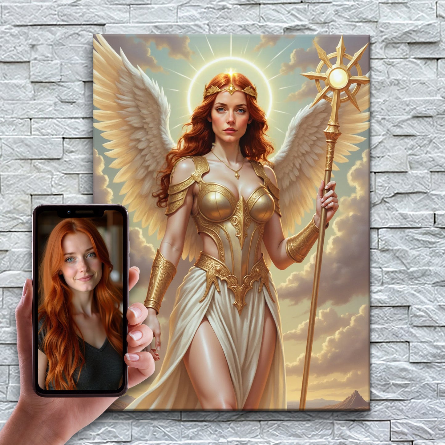 The Golden Solar Angel