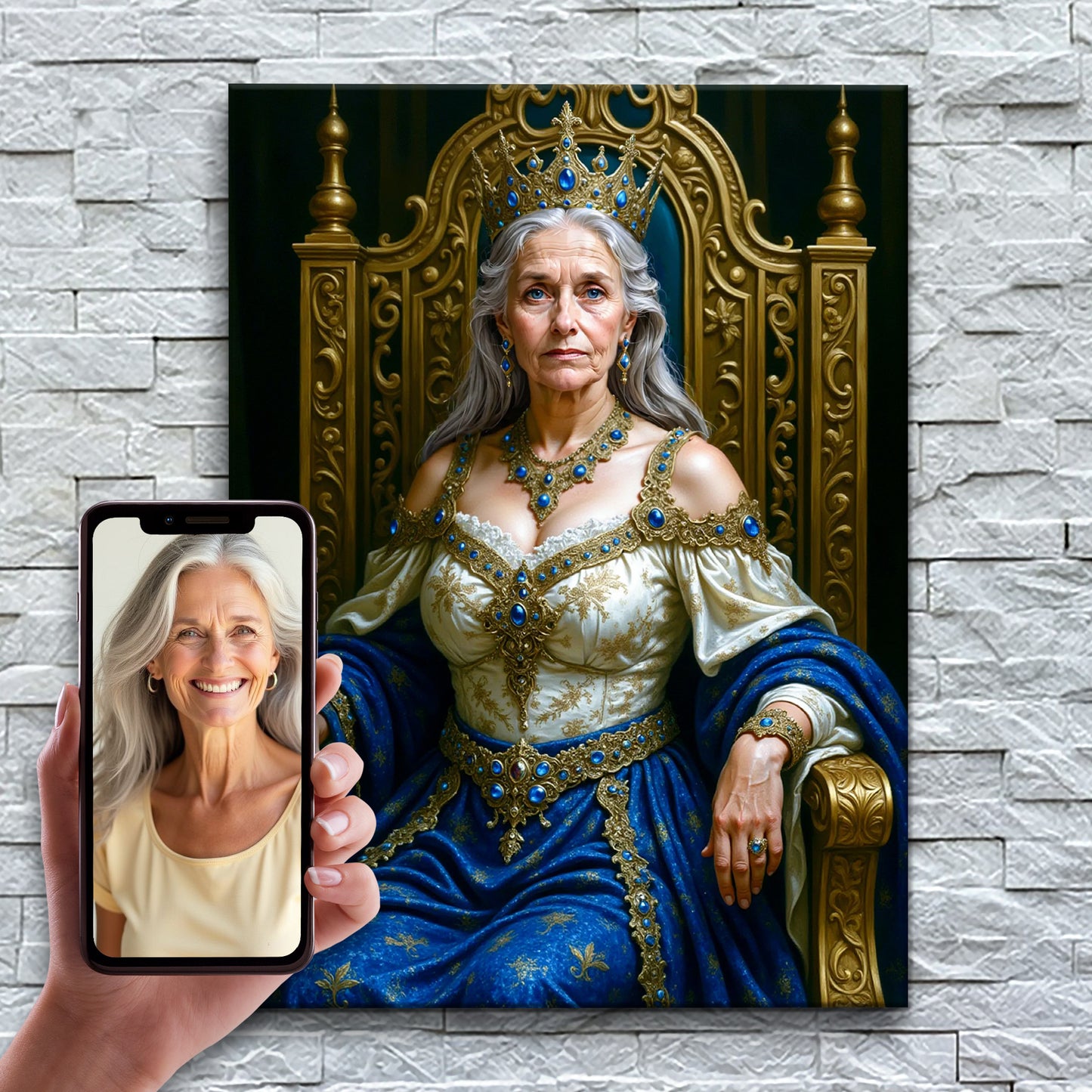The Sapphire Consort's Throne