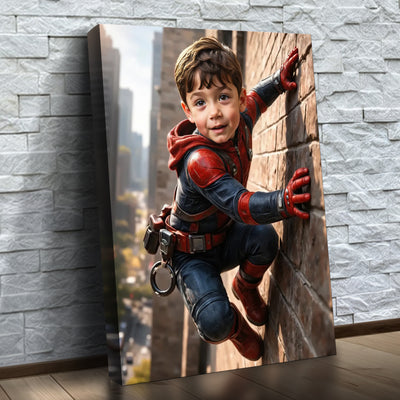 Den karmint röda webbrangern