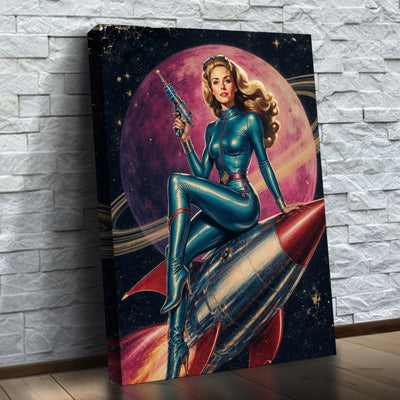 The Retro Space PinUp