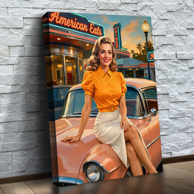 The Vintage Car PinUp