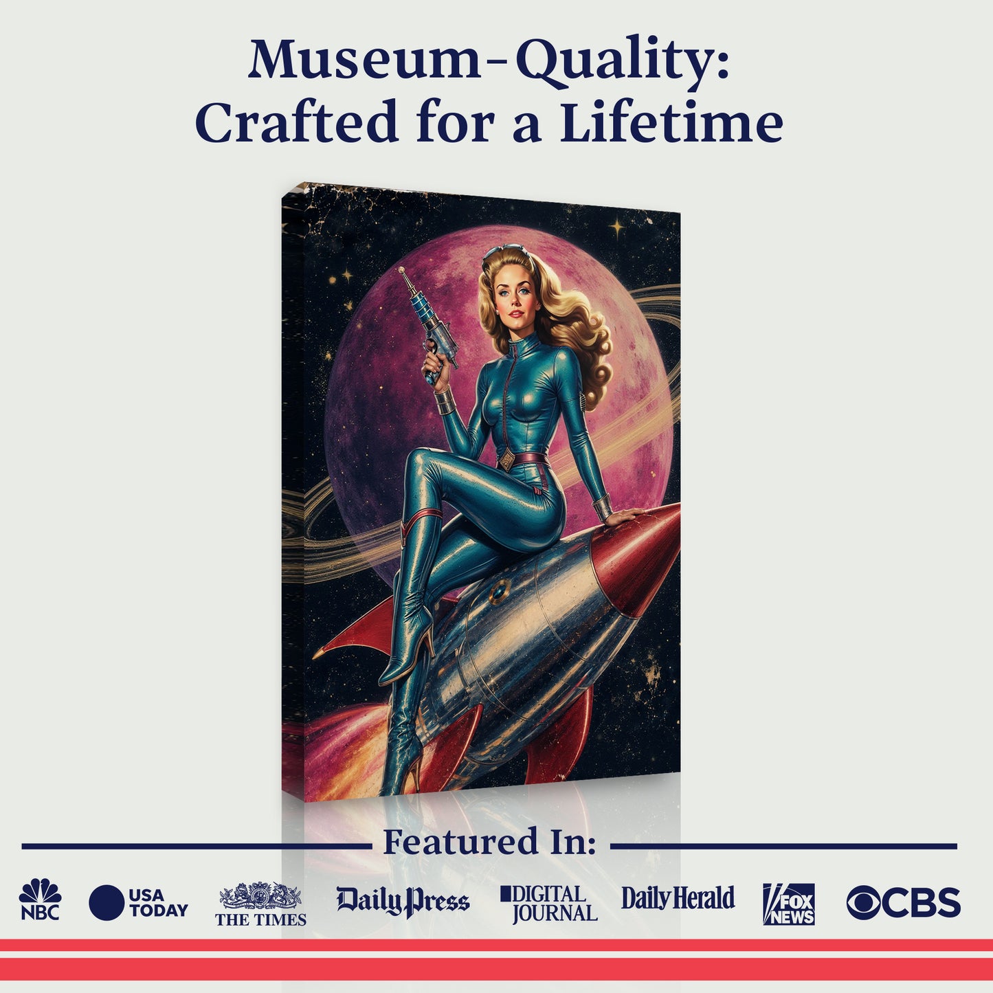 The Retro Space PinUp
