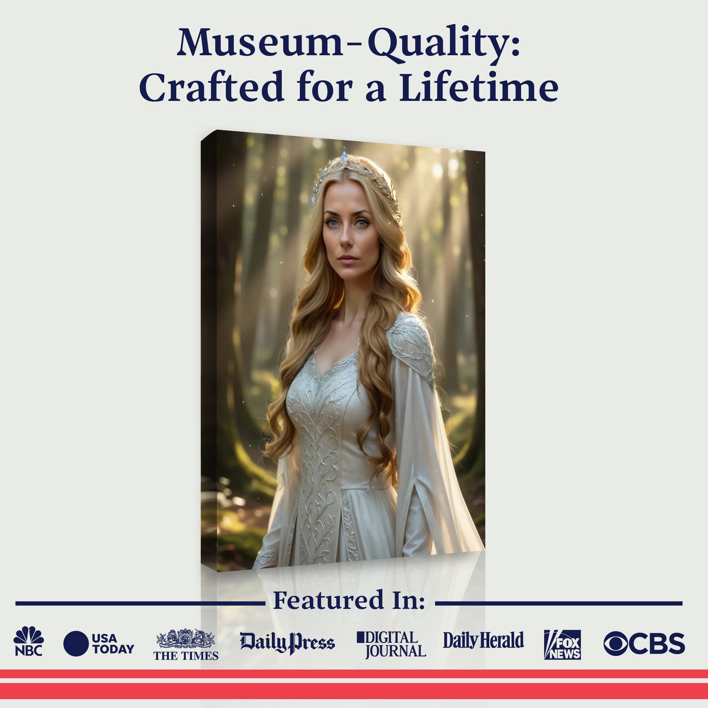 The Elven Lady in White