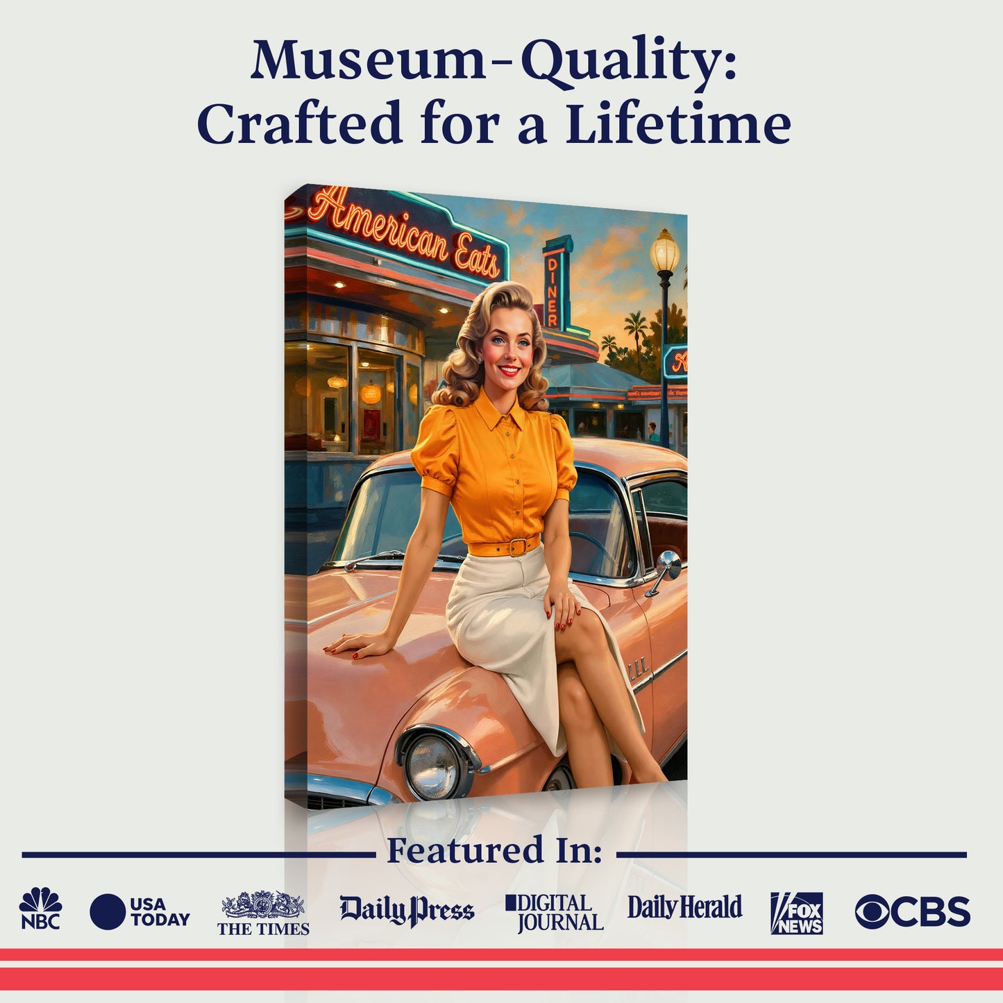 The Vintage Car PinUp