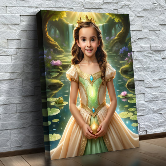 The Frog Princess by the Pond