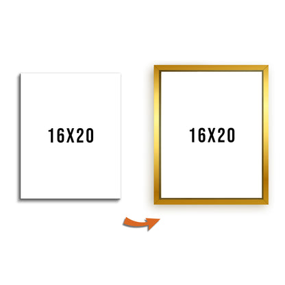 Add the Frame — $50 Here. $120+ in Stores