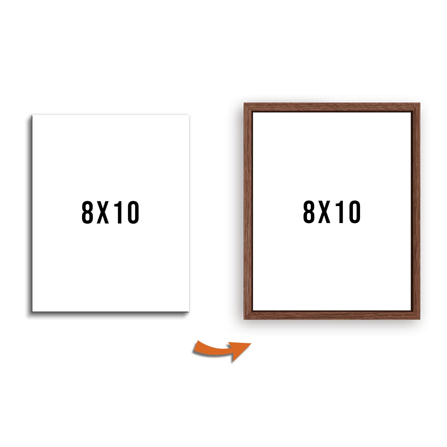 Add the Frame — Arrives Ready to Give