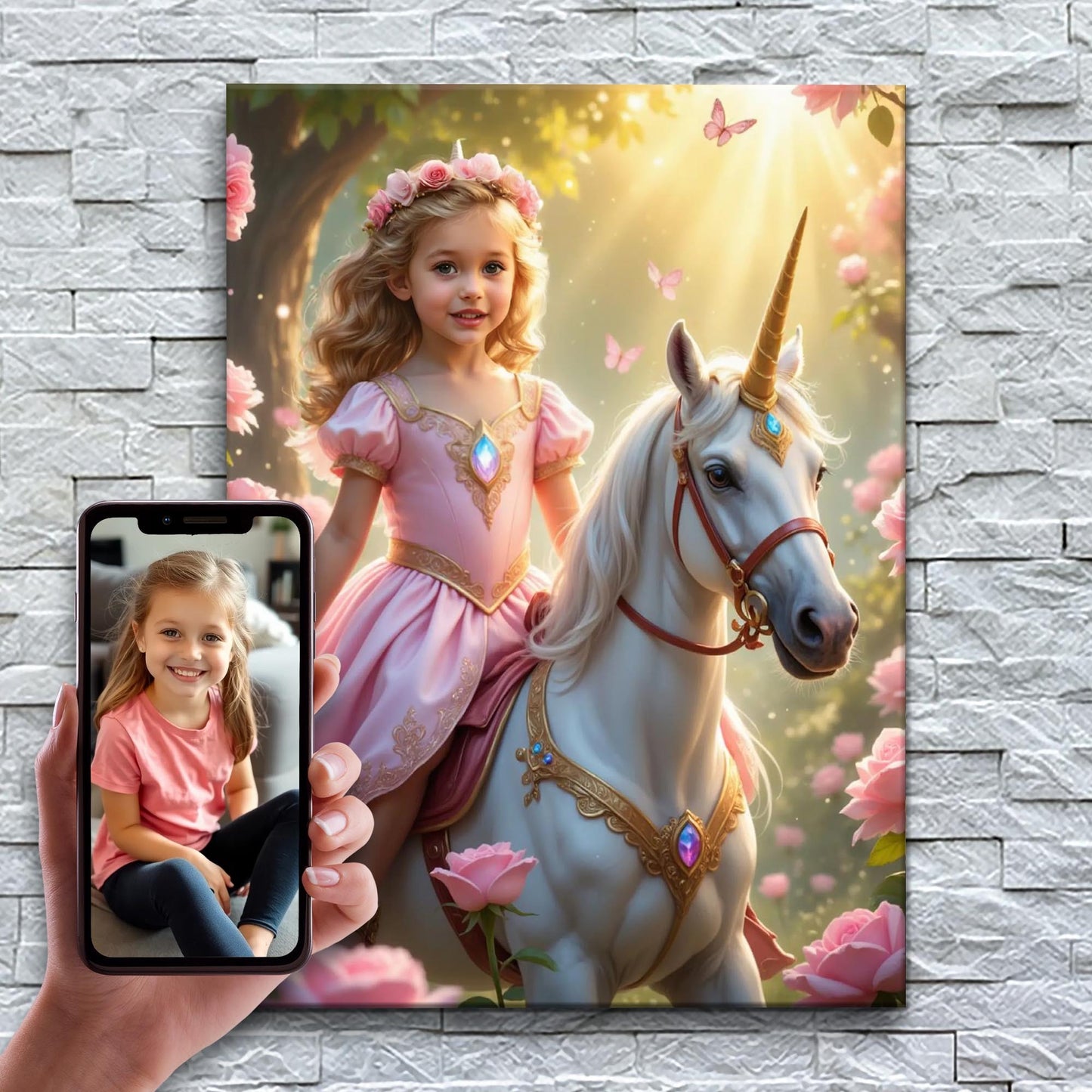 Die Einhornprinzessin des Rosenlichts