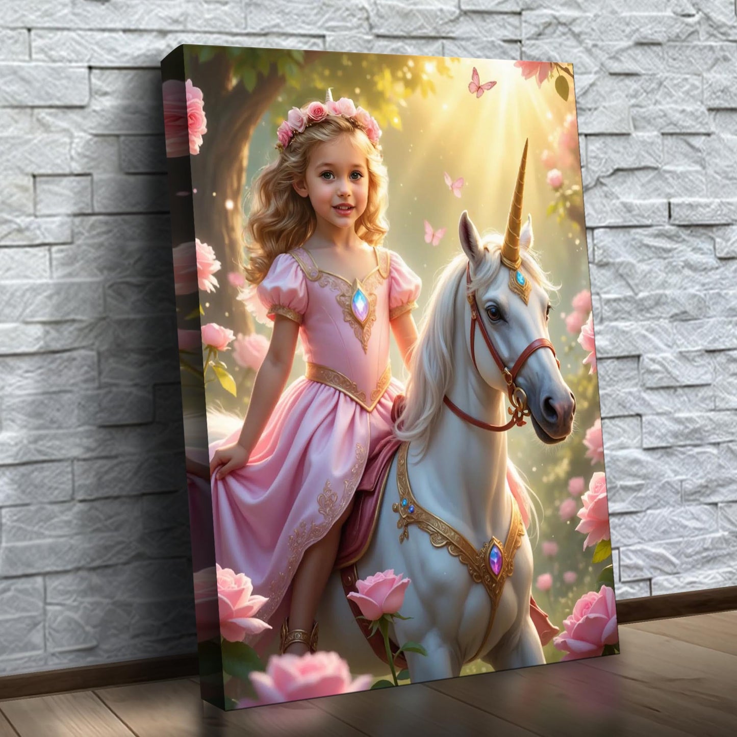 Die Einhornprinzessin des Rosenlichts