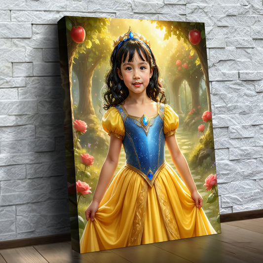 The Snow-White Apple Orchard