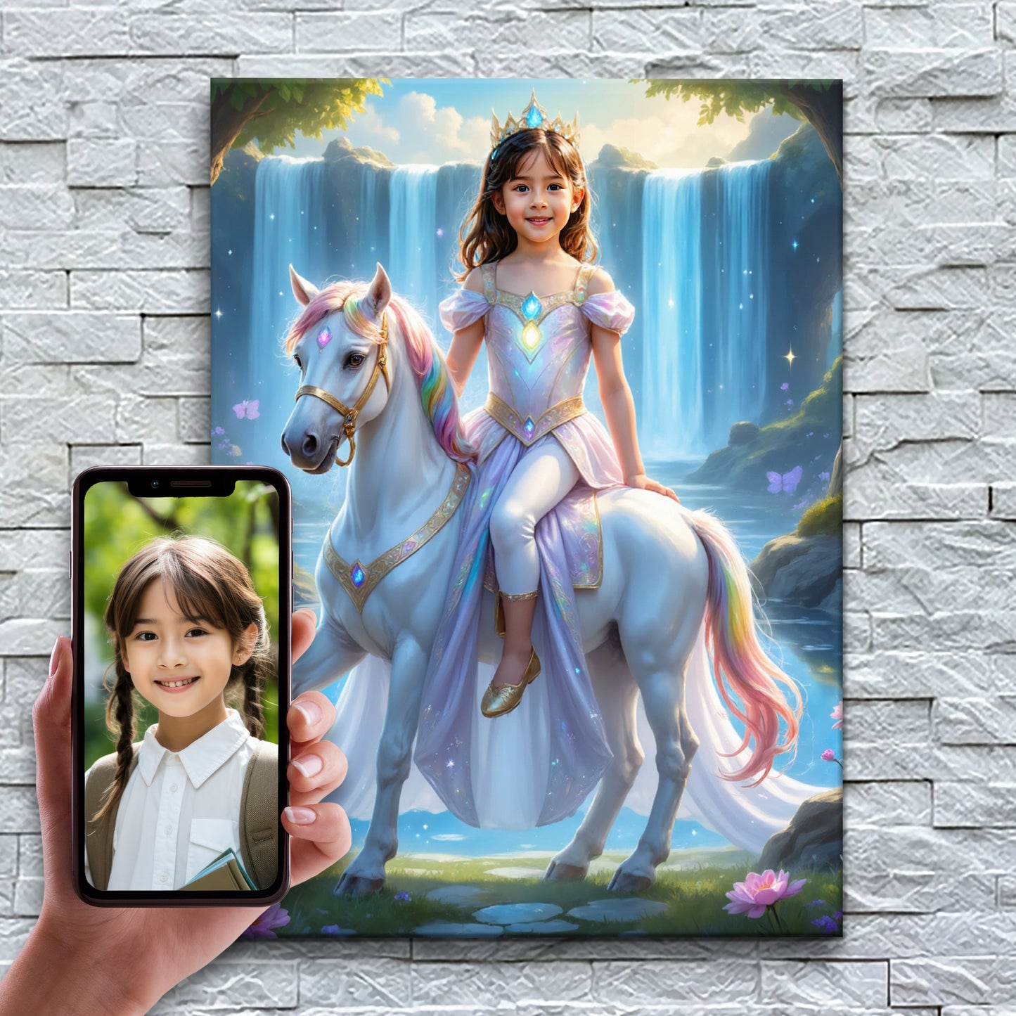 La princesse chevaucheuse de licornes