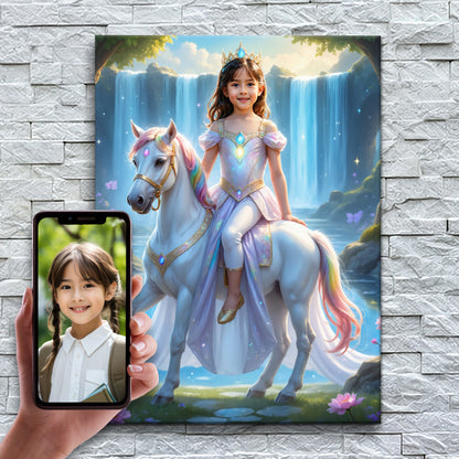 La princesse chevaucheuse de licornes