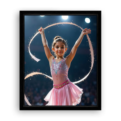 Save 33% When You Add A Frame To Your 16x20 'The Gymnast' Canvas Now