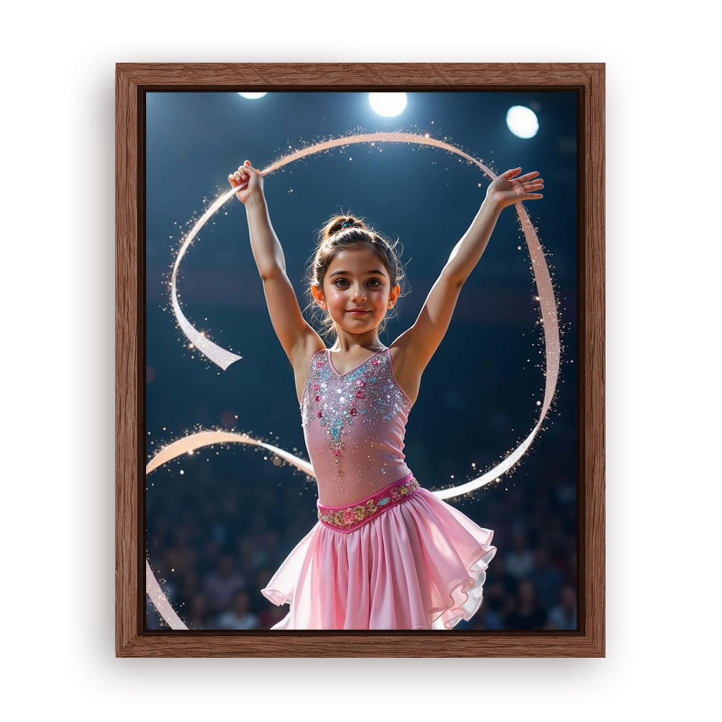 Save 33% When You Add A Frame To Your 16x20 'The Gymnast' Canvas Now