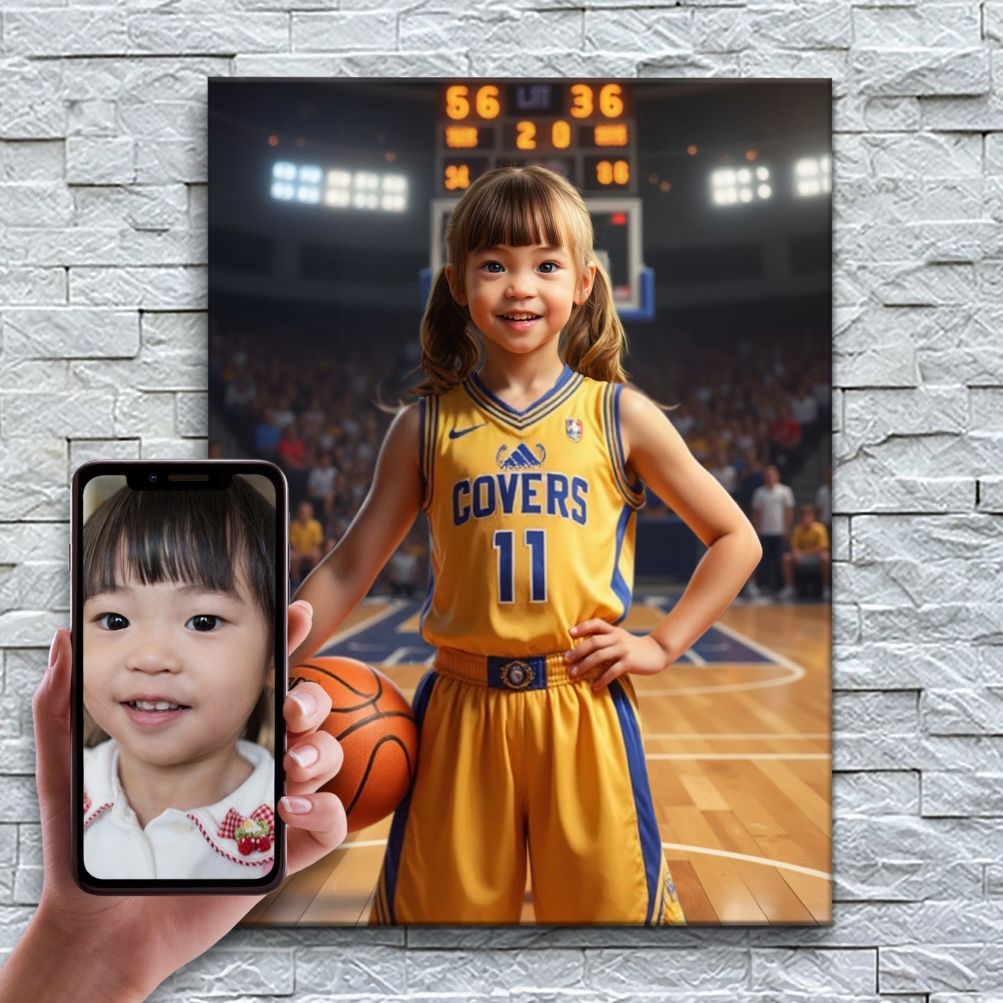Der Basketball Star