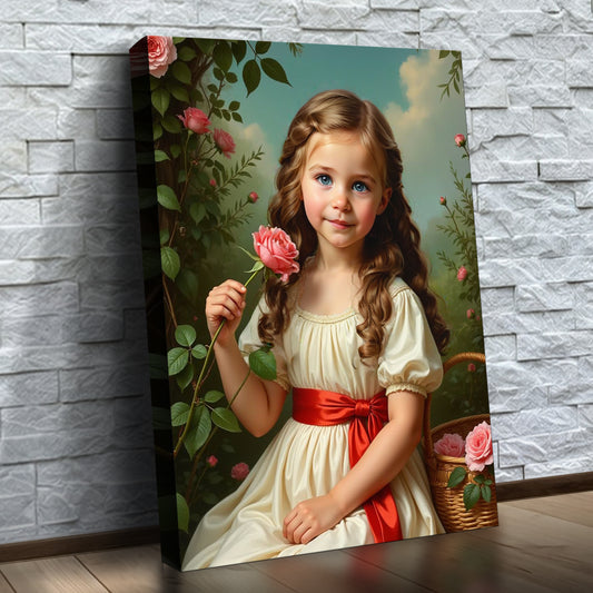 The Girl with Roses