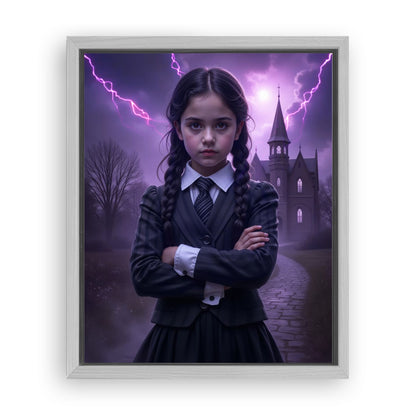 Save 33% When You Add A Frame To Your 16x20 'The Storm Cloud Princess' Canvas Now