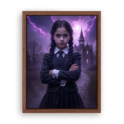 Save 33% When You Add A Frame To Your 18x24 'The Storm Cloud Princess' Canvas Now
