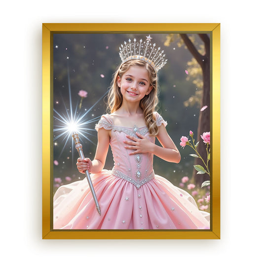 Make Your 16x20 Inches 'The Good Witch of Light' Canvas Even More Special, Add a Beautiful Premium Frame & Make It Truly Gift-Ready!