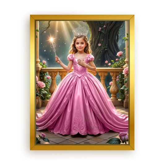 Save 40% When You Add A Frame To Your 12x16 'The Good Witch of Light II' Canvas Now