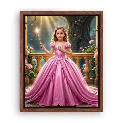 Make Your 10x08 Inches 'The Good Witch of Light II' Canvas Even More Special, Add a Beautiful Premium Frame & Make It Truly Gift-Ready!