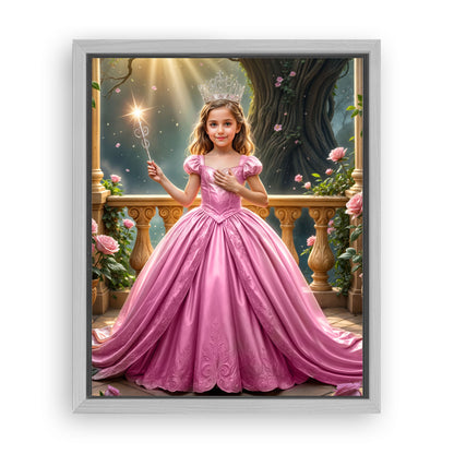 Make Your 10x08 Inches 'The Good Witch of Light II' Canvas Even More Special, Add a Beautiful Premium Frame & Make It Truly Gift-Ready!