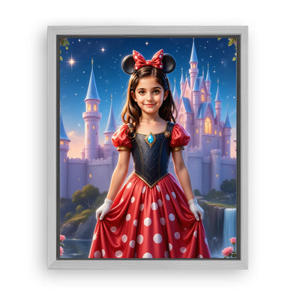 Make Your 16x20 Inches 'The Minnie Dreams' Canvas Even More Special, Add a Beautiful Premium Frame & Make It Truly Gift-Ready!