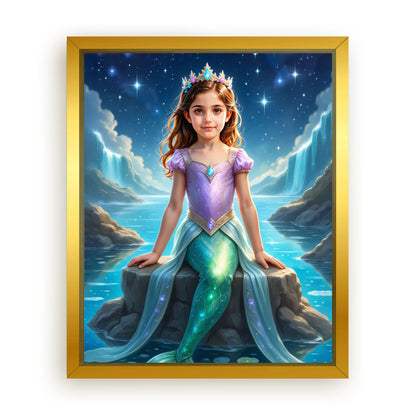 Save 33% When You Add A Frame To Your 16x20 'The Sea Sparkle' Canvas Now