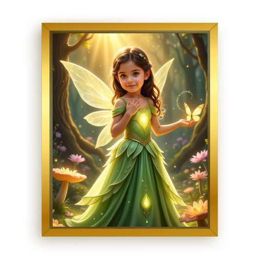 Save 33% When You Add A Frame To Your 10x08 'The Tinker Glow' Canvas Now