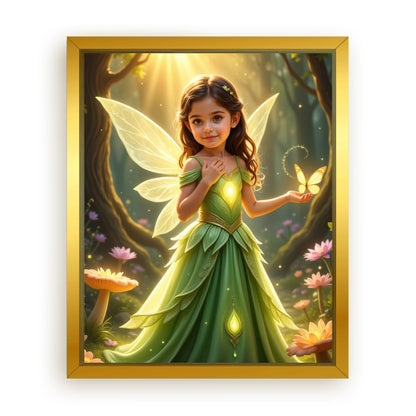 Save 33% When You Add A Frame To Your 16x20 'The Tinker Glow' Canvas Now