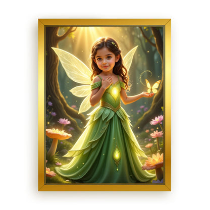 Save 33% When You Add A Frame To Your 12x16 'The Tinker Glow' Canvas Now