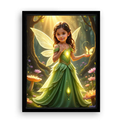 Save 33% When You Add A Frame To Your 12x16 'The Tinker Glow' Canvas Now