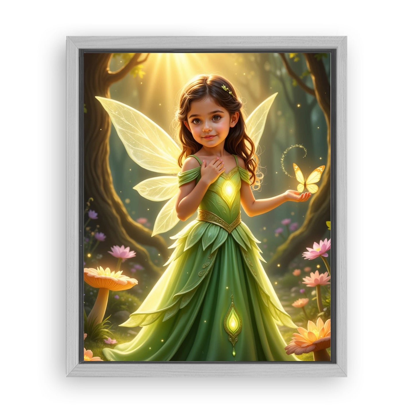 Save 33% When You Add A Frame To Your 10x08 'The Tinker Glow' Canvas Now