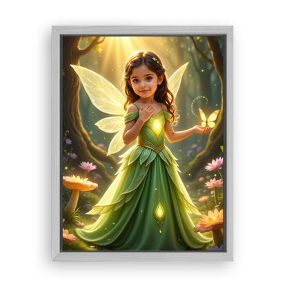 Save 33% When You Add A Frame To Your 12x16 'The Tinker Glow' Canvas Now