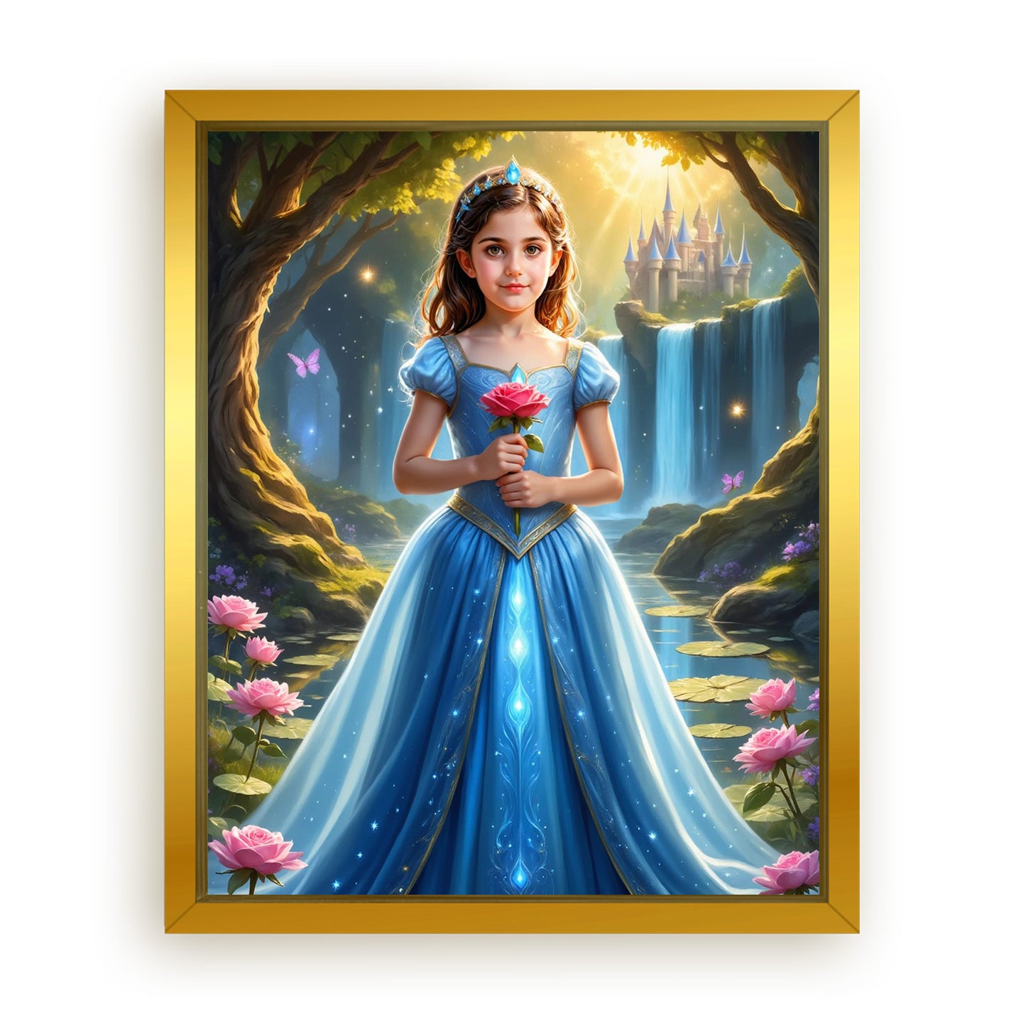 Save 33% When You Add A Frame To Your 16x20 'The Magic Blossom' Canvas Now