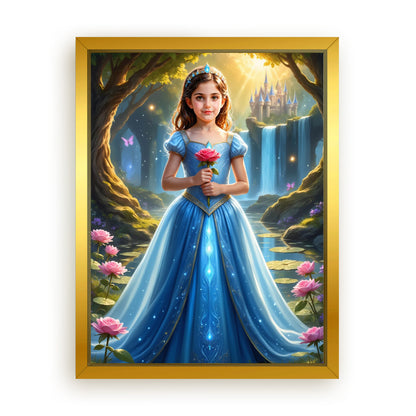 Save 33% When You Add A Frame To Your 18x24 'The Magic Blossom' Canvas Now