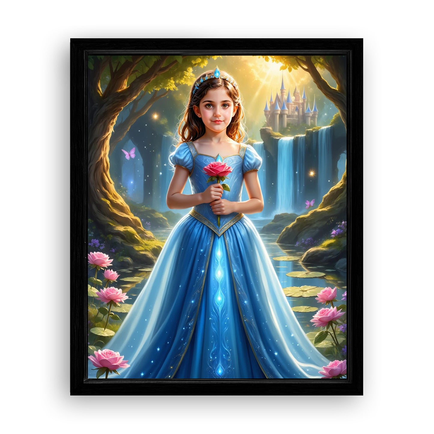 Save 33% When You Add A Frame To Your 16x20 'The Magic Blossom' Canvas Now