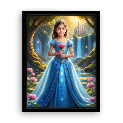 Save 33% When You Add A Frame To Your 12x16 'The Magic Blossom' Canvas Now