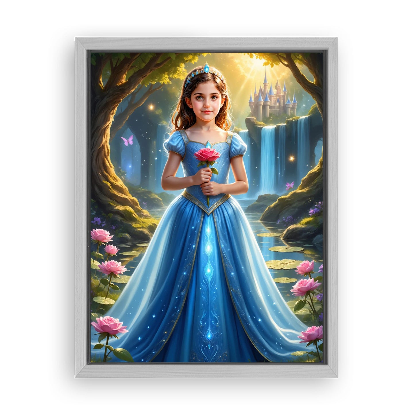 Save 33% When You Add A Frame To Your 18x24 'The Magic Blossom' Canvas Now