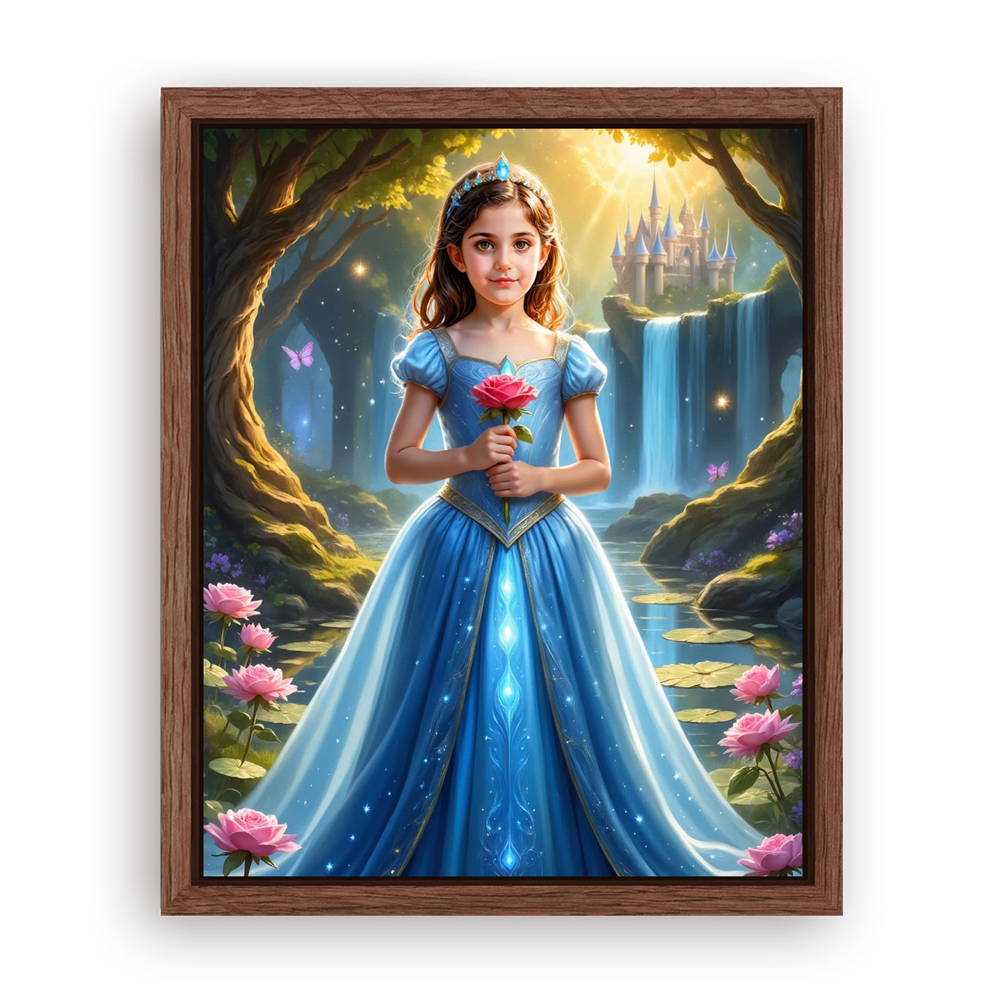 Save 33% When You Add A Frame To Your 16x20 'The Magic Blossom' Canvas Now