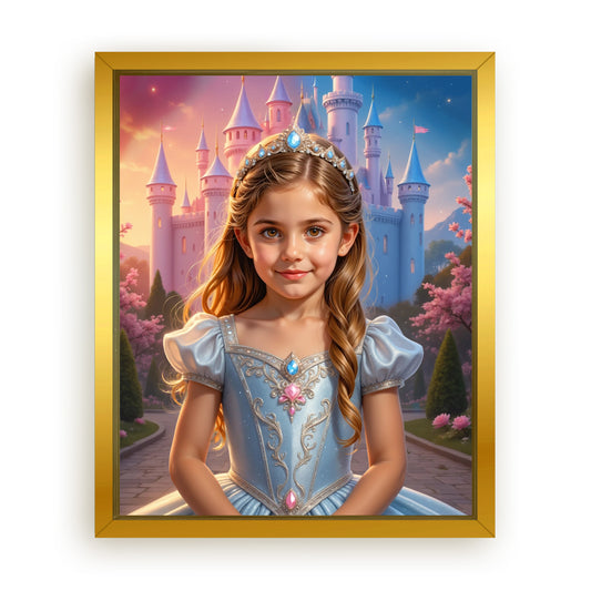 Save 33% When You Add A Frame To Your 16x20 'The Cinderella Glow' Canvas Now