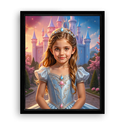 Save 33% When You Add A Frame To Your 10x08 'The Cinderella Glow' Canvas Now