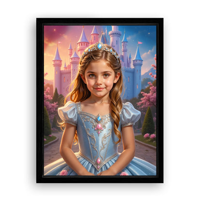 Save 33% When You Add A Frame To Your 18x24 'The Cinderella Glow' Canvas Now