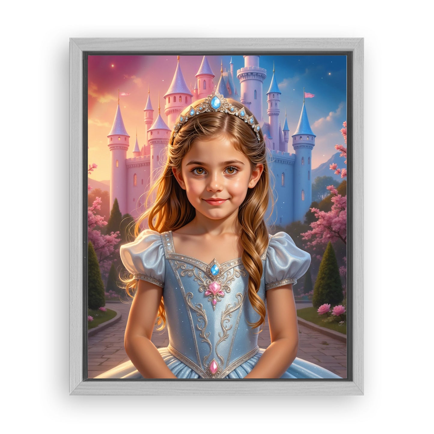 Save 33% When You Add A Frame To Your 16x20 'The Cinderella Glow' Canvas Now