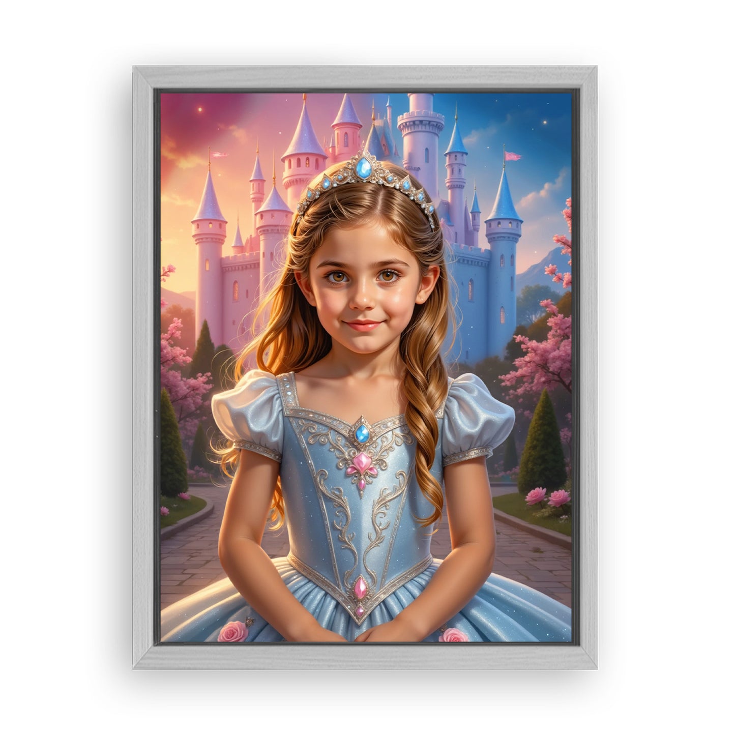Save 33% When You Add A Frame To Your 18x24 'The Cinderella Glow' Canvas Now