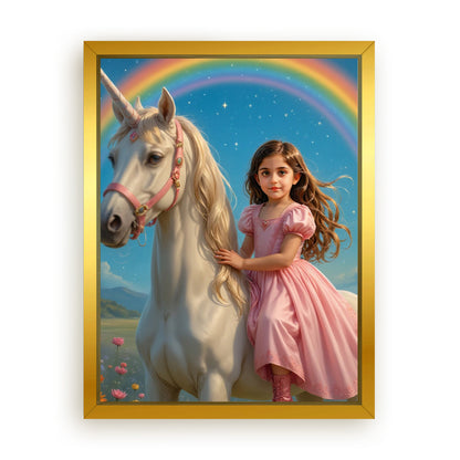 Save 33% When You Add A Frame To Your 12x16 'The Dreamland Fantasy' Canvas Now