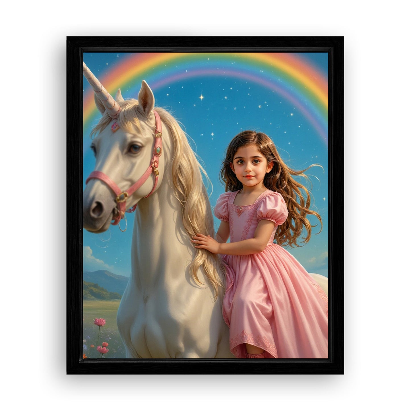 Save 33% When You Add A Frame To Your 10x08 'The Dreamland Fantasy' Canvas Now